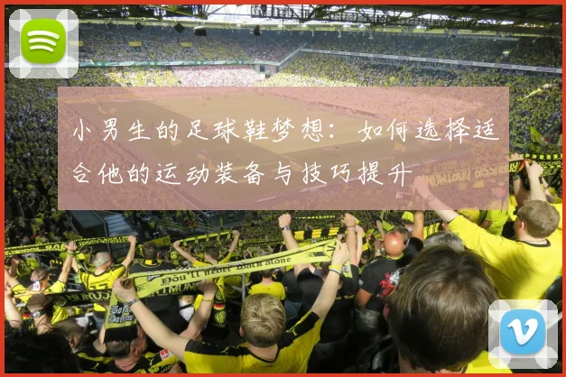 小男生的足球鞋梦想：如何选择适合他的运动装备与技巧提升